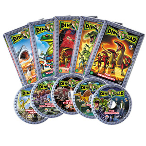 [DVD] 다이노 스쿼드 DINO SQUAD 5종세트 : 자유자재로 공룡변신이 가능한 주인공들이 펼치는 모험스토리