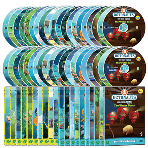 [DVD] 옥토넛 OCTONAUTS 3+4집 40종세트 (생물 카드 59종 + 포스터 증정)